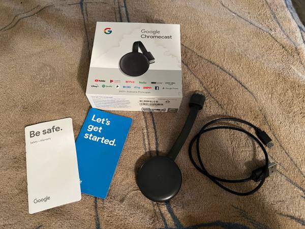 Google Chromecast (3rd Generation) 1