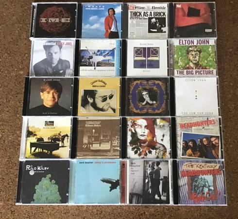 Rock/Pop CD’s Part 2 click ad for complete list 1
