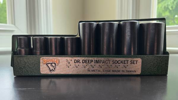 9 Pc. SAE Deep Impact Socket Set 1