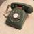 WORKING Vintage mid-century 1960's Rotary Dial soft green Desk Phone 1 thumbnail