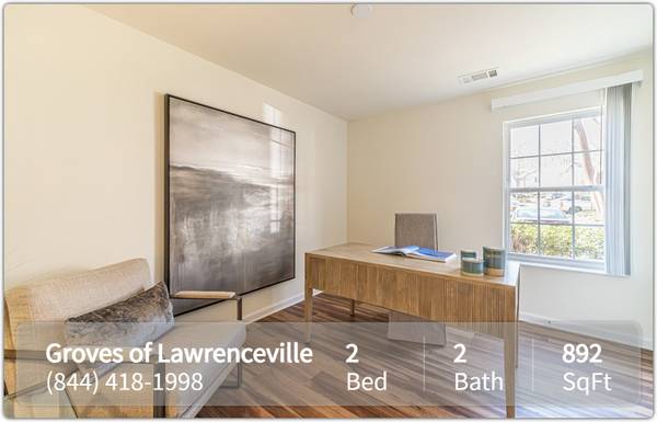 $1,433 / 2br - 892ft2 - It’s time to pay less! Amazing affordable 2 bed, 2 bath! Stop by! (Lawrenceville)63964128391683121