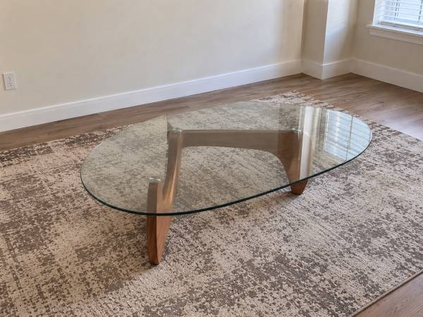 Glass top coffee table 1