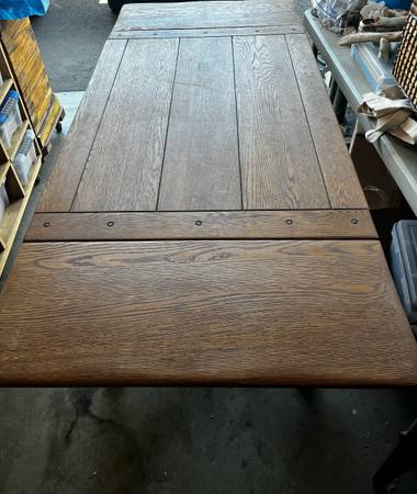 Solid Oak Table 1