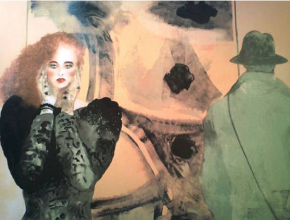 Serigraph Art Print Startled by Joanna Zjawinska 1