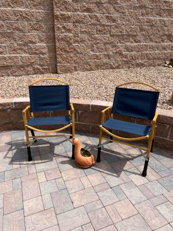 Kermit Chairs - Set of Two with Leg Extensions 1
