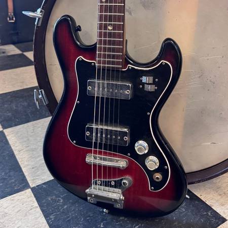 Kingston Solidbody Electric guitar 1960s 1