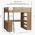 Pottery Barn Sleep and Study Loft Bed 6 thumbnail