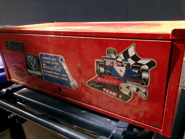 Snap-On 461A Tool Box 3 Draw Add On Box 1971 1