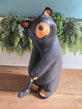 Big Sky Carvers Wood Arnold Bear 1