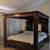 King size canopy bed 1 thumbnail