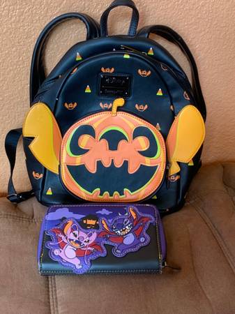 Loungefly Disney Lilo stitch, wallet, backpack 1