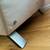 Natuzzi white leather couch 4 thumbnail