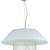 Hampton Bay 3-Light White & Chrome Hanging Crystal Pendant Chandelier 2 thumbnail