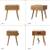 HIGH END SOLID WOOD MID CENTURY NIGHT STAND - ALLNEW 6 thumbnail