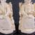Chinese Qing Dynasty Emperor & Empress Hand Carved Resin/Epoxy Statues 4 thumbnail