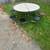 5’ Round Table with 8 attached Stools 3 thumbnail