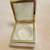 Vintage Alabaster Square Floral Hinged Trinket Box 2 thumbnail