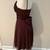 Dark Brown Formal Dress, Junior Sz. 9/10, Layered Fabrics, WORN ONCE! 4 thumbnail