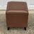 Simple Square Cube Footstool - Leather Ottoman 5 thumbnail
