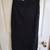 Black Long Suede Skirt. Size 11/12. Lined. 1 thumbnail