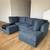 Floor Model/Return Loves@c Down Chenille S@ctional - 🚚 FREE SHIPPING 5 thumbnail