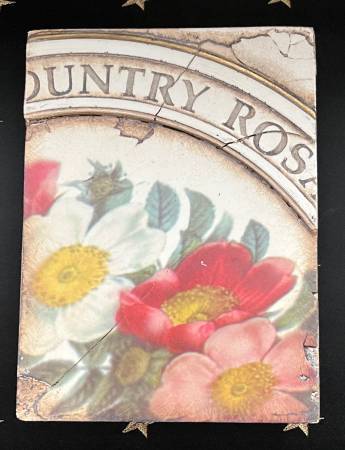 Retired Sid Dickens Memory Tile T143 - Country Roses 1
