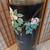 Vintage Round Chinoiserie Lacquered Pedestal Decorated with Birds. 8 thumbnail