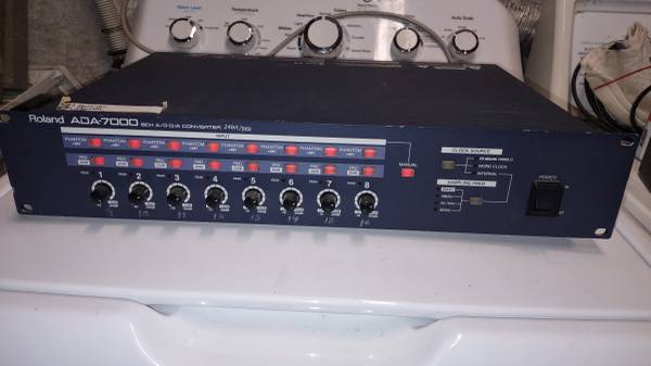 Roland ADA-7000 8 channel preamp and A/D/A Converter - musical