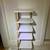 Vertical Shoe Rack Oak/White (Adjustable Height) 1 thumbnail