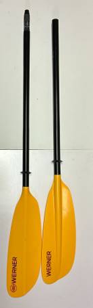 Werner paddle - Skagit 2pc. Straight Shaft Fiberglass Paddle Standard 1