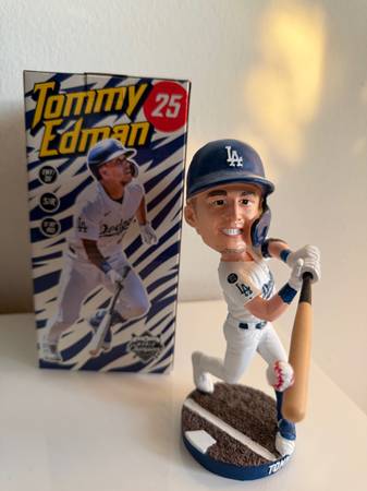 Tommy Edman Bobblehead SGA Dodgers 2025 New - sporting goods - by
