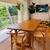 Solid Oak Natural Dining Table and Chairs 5 thumbnail