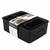 NEW Plastic Weave Bins, Black, Set Of 10 Bins 2 thumbnail