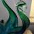 MCM Mid Century Lorraine Glass Swan Chalet Bowl Made in Canada 3 thumbnail