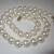 Genuine Cultured White 10-11mm White Large Pearl Necklace 19" OBO 11 thumbnail