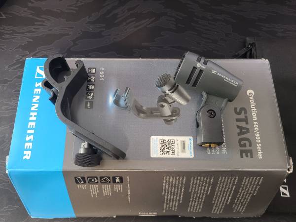 Sennheiser e604 Instrument Microphone 1
