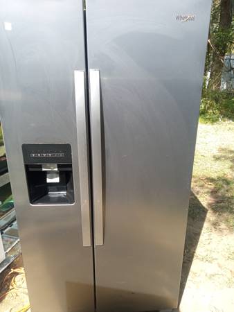 Whirlpool Side by Side Refrigerator 1
