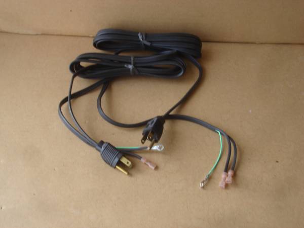 NEW FLAT WIRE OPEN ENDED POWER CORDS 1