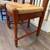 4 wheat back dining wood chairs with rush seats  41”T x 20”W x 18”D  1 5 thumbnail