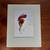 Original Signed Rooster Watercolor Painting Matted & Framed 5 thumbnail