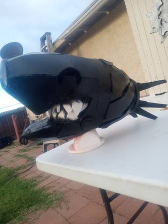 Chainsawman: Bomb Devil cosplay helmet 1