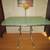 1950's Green Formica Drop Leaf Table 6 thumbnail