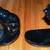 Two Vintage Haeger Pottery Glossy Black Cat Gazing at Glass Fish Bowl 3 thumbnail