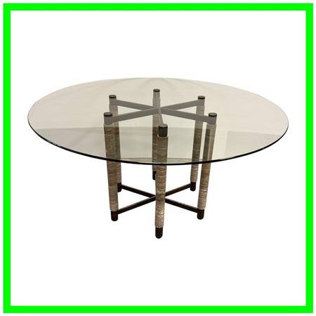 Uttermost Hex Dining Table, 60 Inch 1