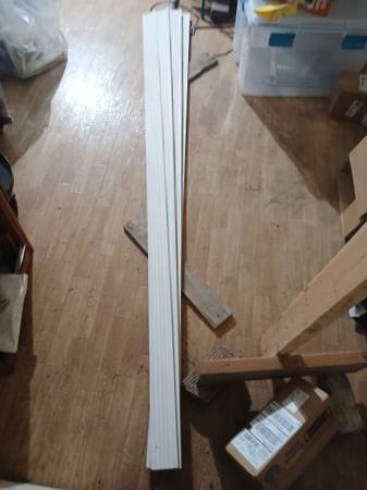 3" Flutted  Door & Window Casing  3'x8'. Primed. 1
