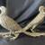 VTG 2pc 18” Silver Plated Pheasant Set 1 thumbnail