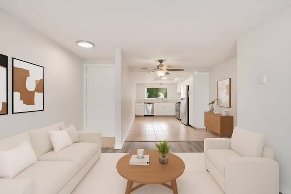 2/BD 2/BA, Covered parking, Ceiling fans 1