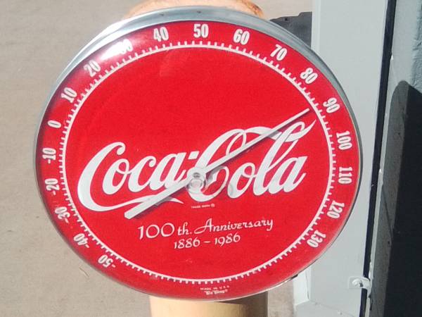 Coca Cola thermometer 1
