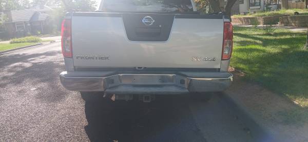 05-21 Nissan Frontier Rear bumper chrome, VG 1