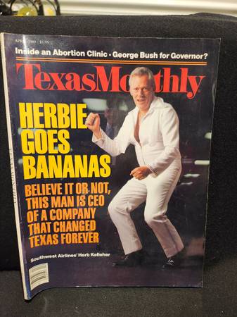 Texas Monthly HERBIE GOES BANANAS 1